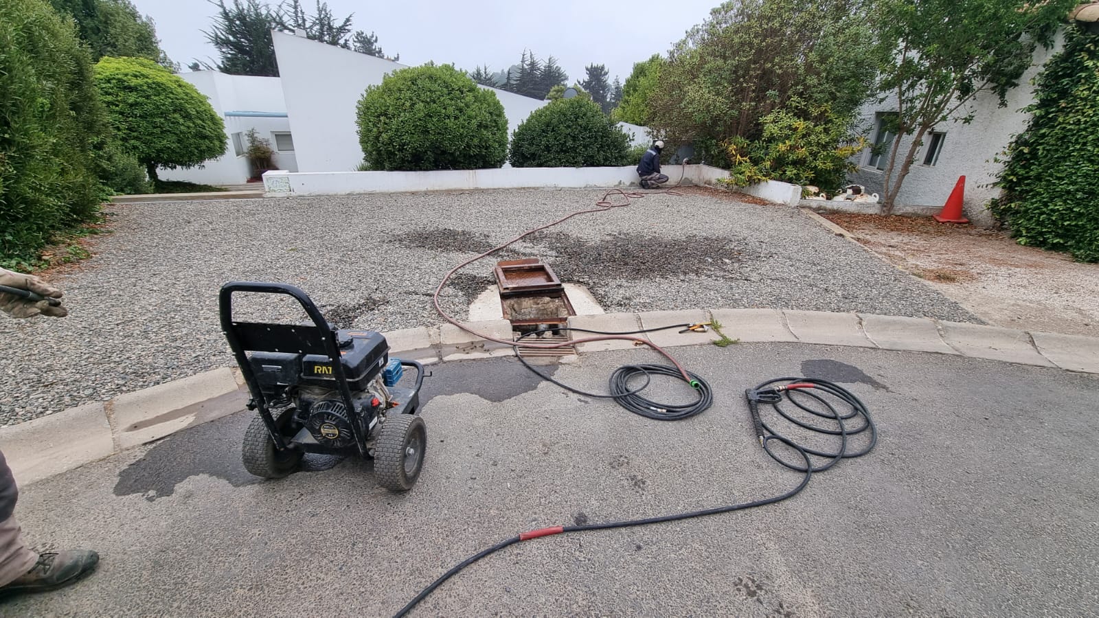 Equipo RIDGID K-50 para destape de redes interiores